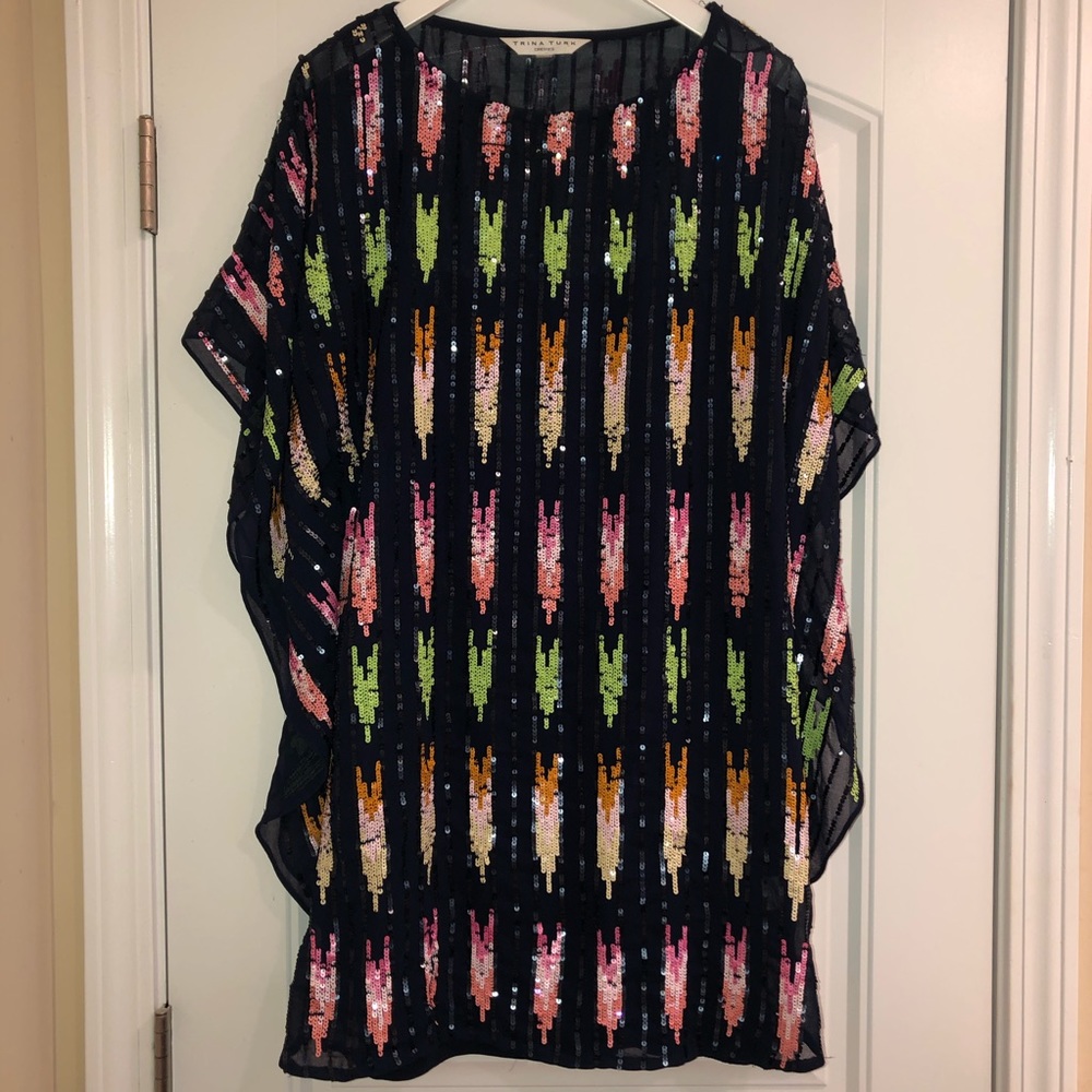 Trina Turk Sequin Shift dress